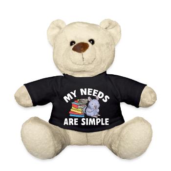 Chinchilla - Teddy - Schwarz - Vorne