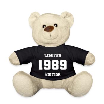 Limited Edition 1989 - Teddy Bear - black - Front