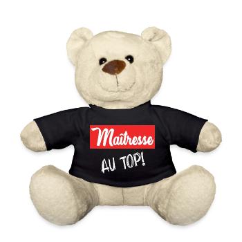 GELIEBTE. VIELEN DANK. DANKE, HERRIN - Teddy - Schwarz - Vorne