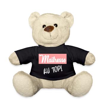 GELIEBTE. VIELEN DANK. DANKE, HERRIN - Teddy - Schwarz - Vorne