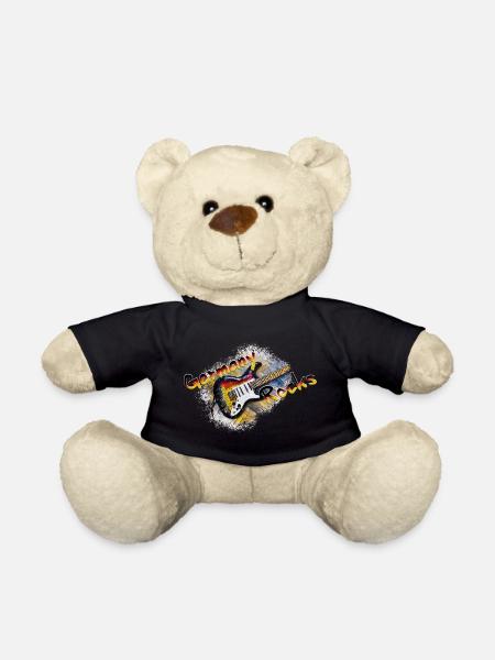 Germany Rocks - Teddy Bear - black