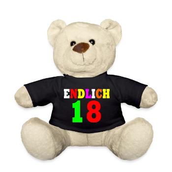 Endlich 18 - Teddy - Schwarz - Vorne