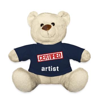 Artiste - Nounours - bleu marine - Devant