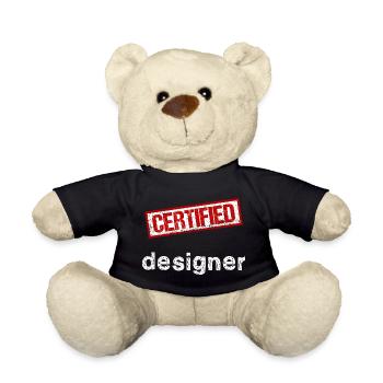 Designer - Teddy - Schwarz - Vorne