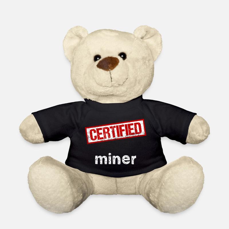 Bergarbeiter - Teddy - Schwarz