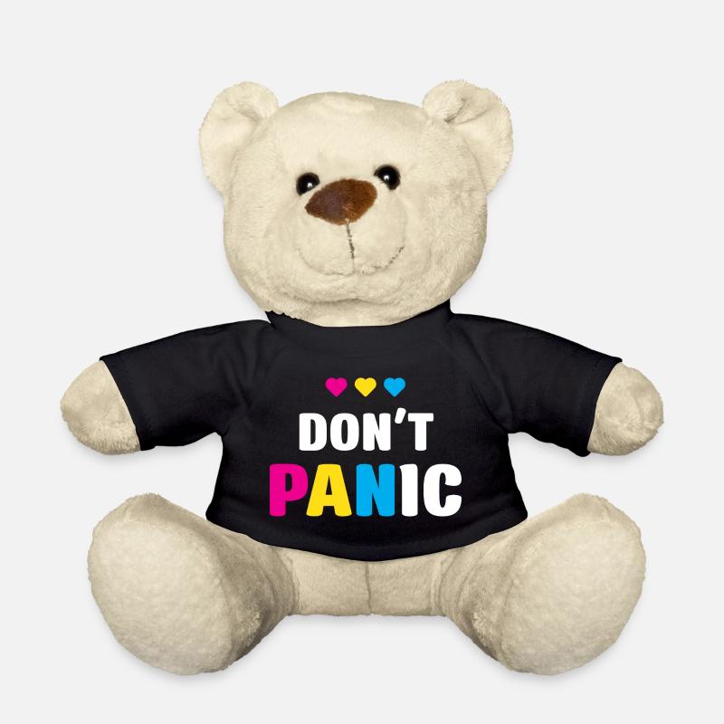 LGBT Pride Month - Keine Panik - Teddy - Schwarz