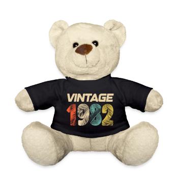 Vintage 1982 Retro - Best-seller - Nounours - noir - Devant