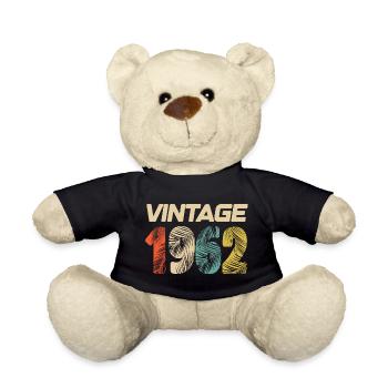 Vintage 1962 Retro - Bestseller - Teddy - Schwarz - Vorne