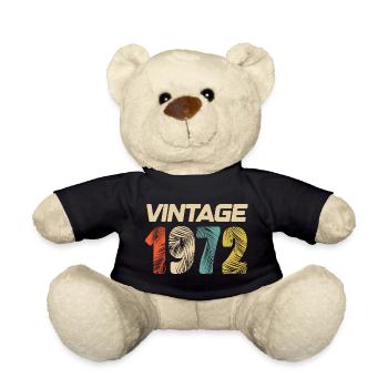 Vintage 1972 Retro - Best-seller - Nounours - noir - Devant