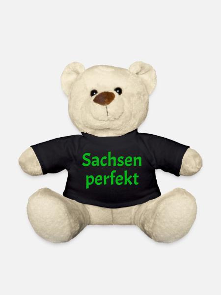 Sachsen perfekt - Teddy - Schwarz