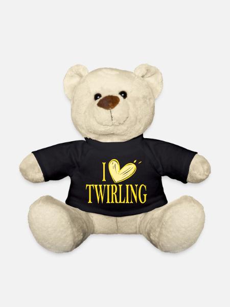 I love twb jaune - Nounours - noir