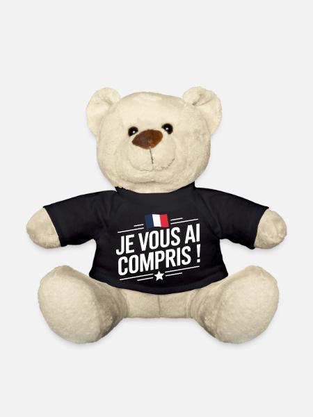 Je vous ai compris - Nounours - noir