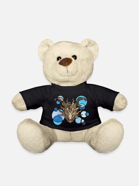 Drache Geometrie - Teddy - Schwarz