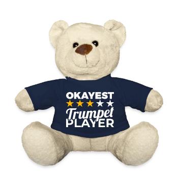 Best Trumpeter - Teddy Bear - french navy - Front