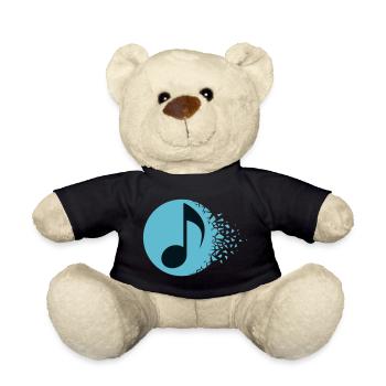 Melodische Burst-Note - Teddy - Schwarz - Vorne