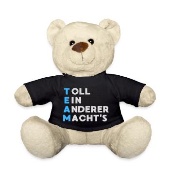 TEAM Toll Ein Anderer Macht`s - Teddy - Schwarz - Vorne