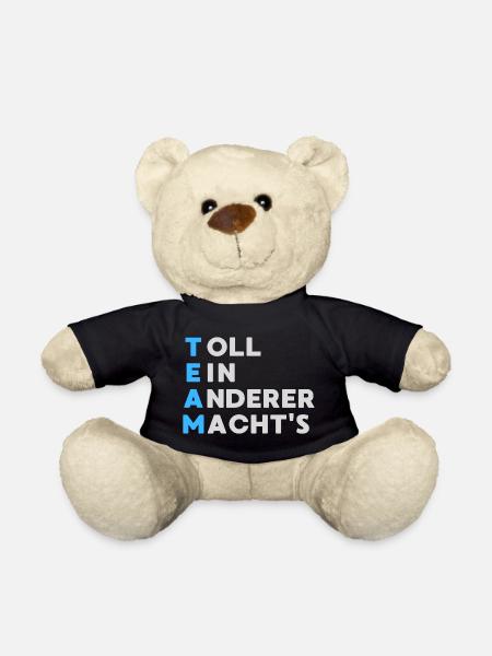 TEAM Toll Ein Anderer Macht`s - Teddy - Schwarz