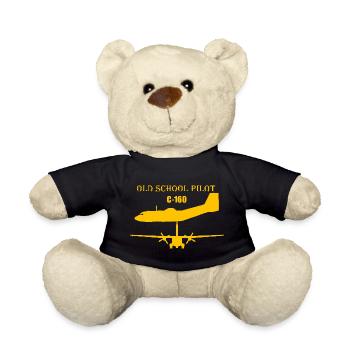 Old school pilot C-160 - Teddy - Schwarz - Vorne