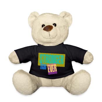 Stronger than ever - Teddy - Schwarz - Vorne