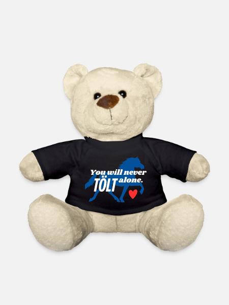 You will never TÖLT alone. Islandpferd 🇮🇸 - Teddy - Schwarz