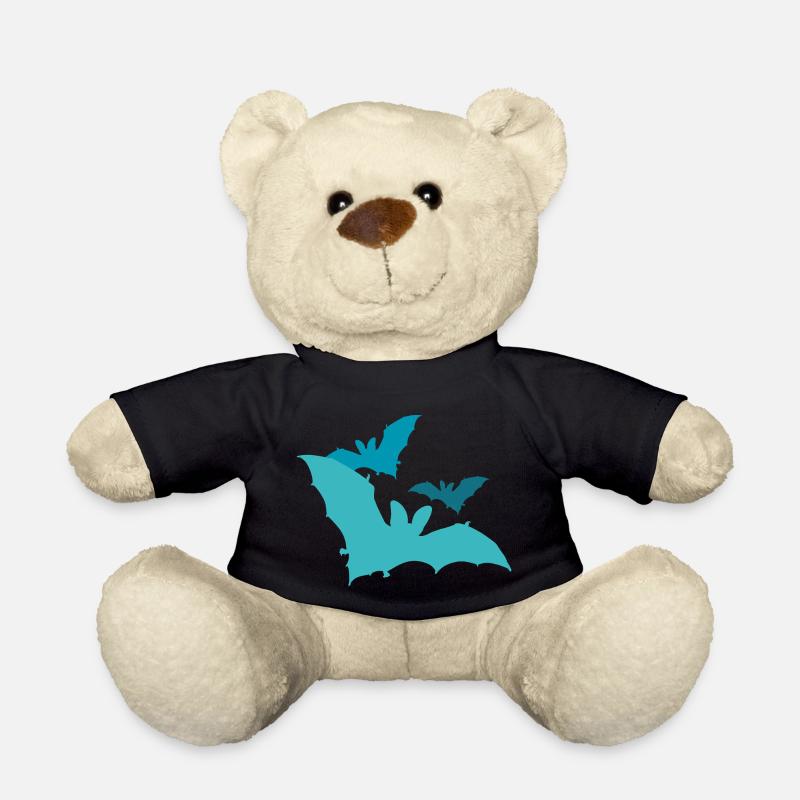 Fledermäuse - Teddy - Schwarz