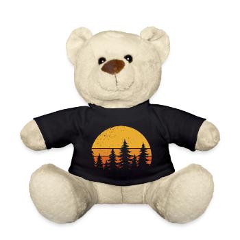 forêt nature arbres nature sauvage extérieur randonnée - Nounours - noir - Devant