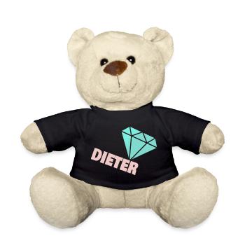 Diamant étincelant avec Dieter - Nounours - noir - Devant