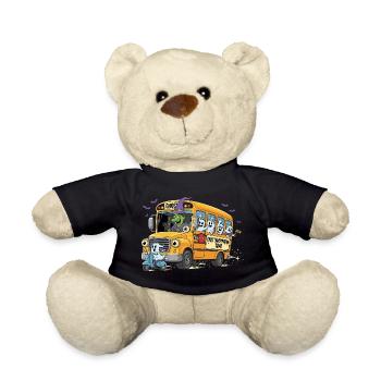 Spooky Bus Haunted Crew - Teddy Bear - black - Front