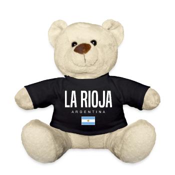 La Rioja Argentina Argentinian - Teddy Bear - black - Front