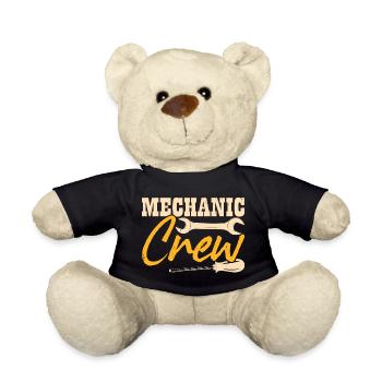 Mécanicien automobile Mécatronicien Technicien Tournevis Cadeau - Nounours - noir - Devant