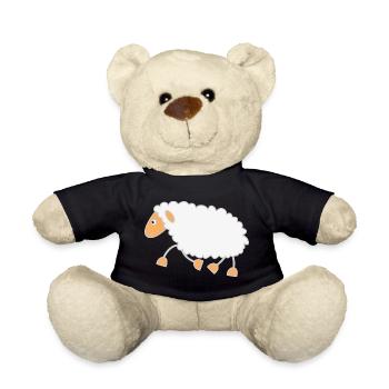 Schaf trabt zum Schäfer - Teddy - Schwarz - Vorne
