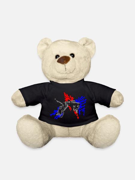 Hip-Hop girl - Teddy - Schwarz