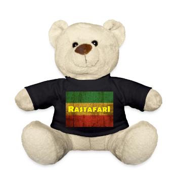 Rastafari - Nounours - noir - Devant