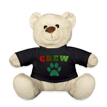 Crew Dog - Teddy Bear - black - Front