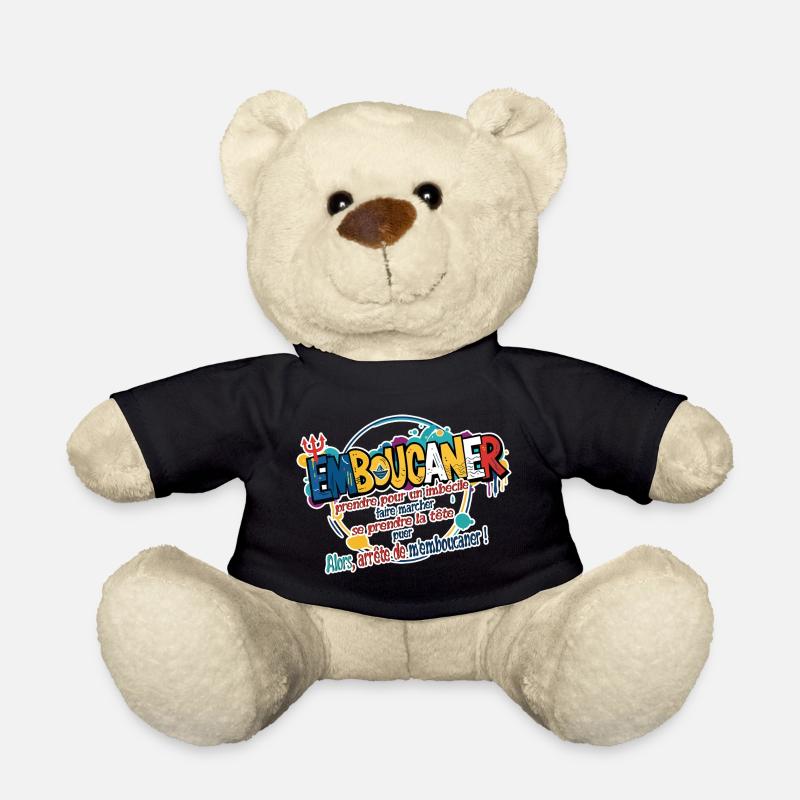Marseille Slang Art - Emboucaner Expression Design - Nounours - noir