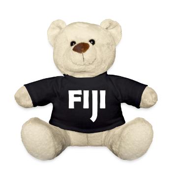 Fiji - Fidschi - Inseln - Pazifik - Südsee - Teddy - Schwarz - Vorne