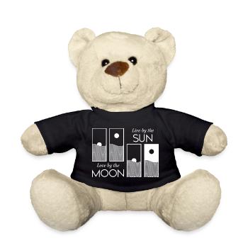 Sunrise / Sunset - Teddy Bear - black - Front