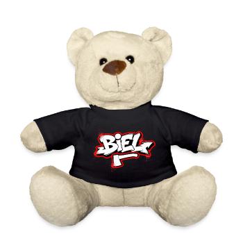 Biel Graffiti  - Teddy - Schwarz - Vorne