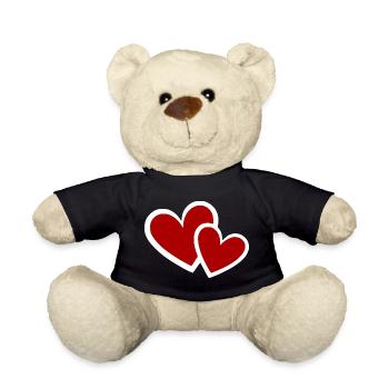 Muttertags Geschenk Mutter Muttertag Geschenkidee  - Teddy - Schwarz - Vorne