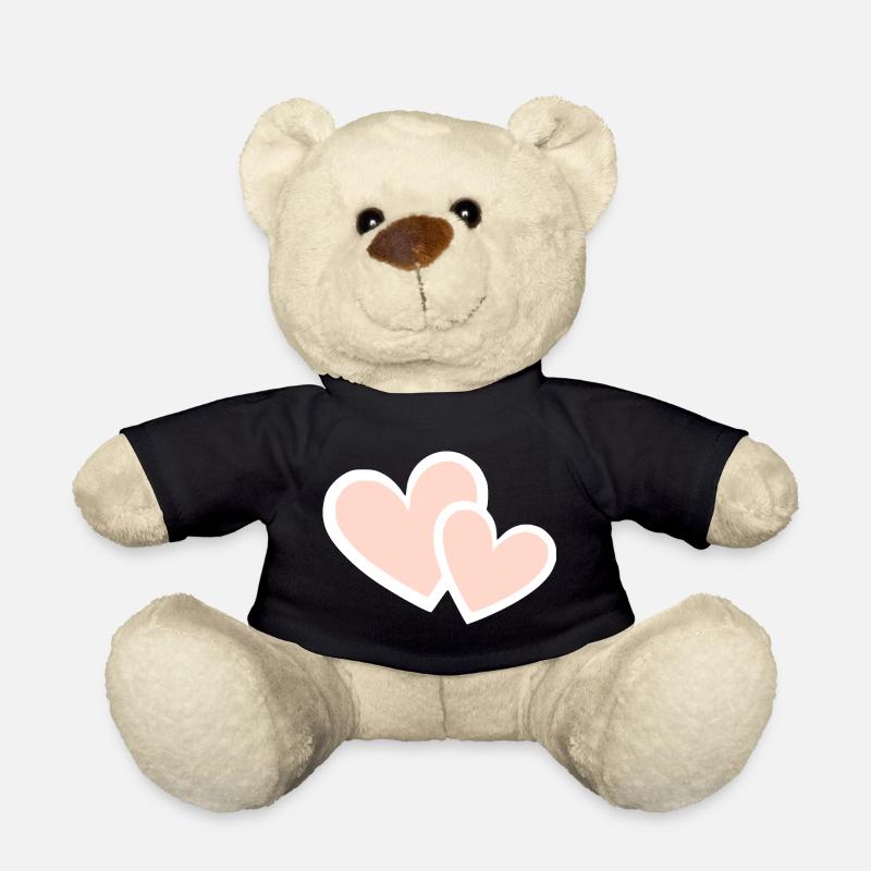 Valentinstag Pink Heart, Valentinstag - Teddy - Schwarz