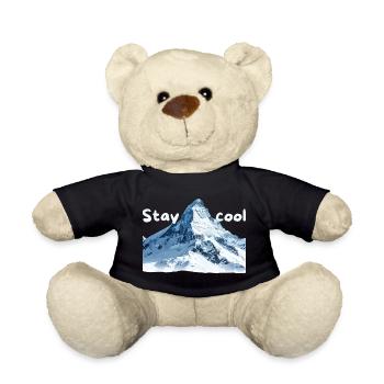 Berglandschaft Stay Cool - Teddy - Schwarz - Vorne