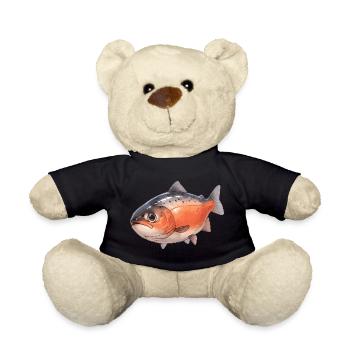 Salmon Salmon - Teddy Bear - black - Front