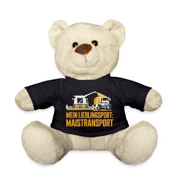  Mein Lieblingssport Maistransport Maishäcksler - Teddy - Schwarz - Vorne
