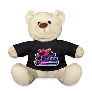 Neon Arcade Joystick Retro - Teddy - Schwarz - Vorne