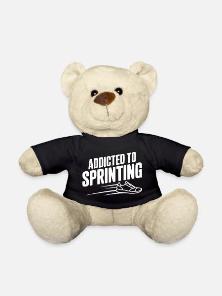Sprintsüchtig - Teddy - Schwarz