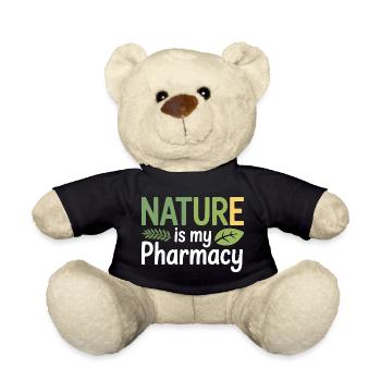 Certified Clinical Organic Pharmaceutical  - Teddy Bear - black - Front