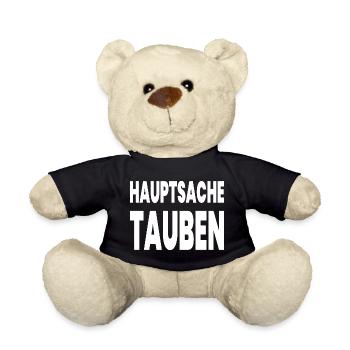 Doves - Teddy Bear - black - Front