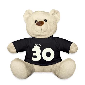 30_krone - Teddy - Schwarz - Vorne