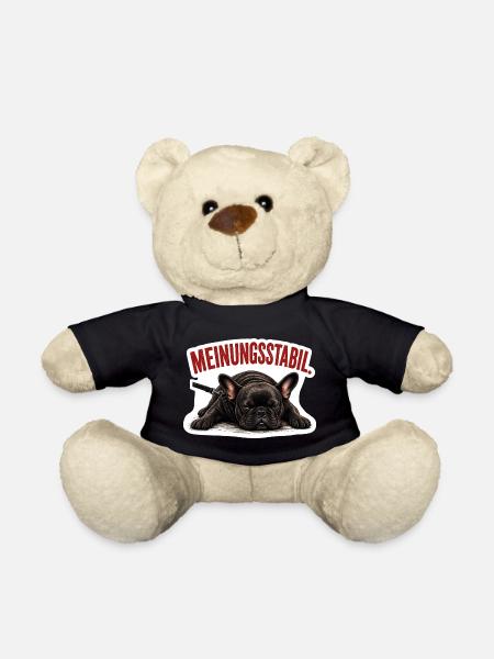Frenchie – Meinungsstabil Bully - Teddy - Schwarz