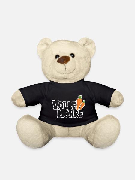 Volle Möhre - Teddy - Schwarz